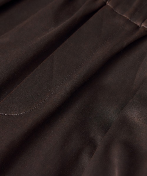 SALON adam et rope'(サロン アダム エ ロペ)の「サテンフェードイージーカーヴィーパンツ(その他パンツ・レディース・ブラウン系その他2/ブラウン系その他3/キナリ・S/M)」の20枚目の写真