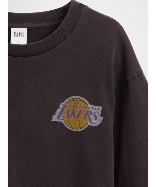 2000 NBAチャンピオン ロサンゼルス・レイカーズ ニュースペーパーTシャツ NBA ジュニア Tシャツ【PEAKPREFOMANCE】ロサンゼルス・レイカーズ