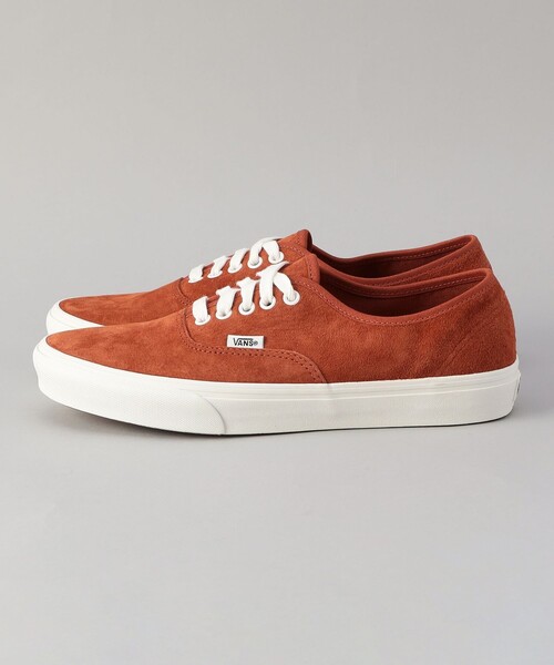 VANS(バンズ)の「<MENS>VANS(ヴァンズ)オーセンティックスウェード(スニーカー・メンズ・オレンジ・26cm/29cm/28.5cm/28cm/27.5cm/27cm/26.5cm)」の3枚目の写真