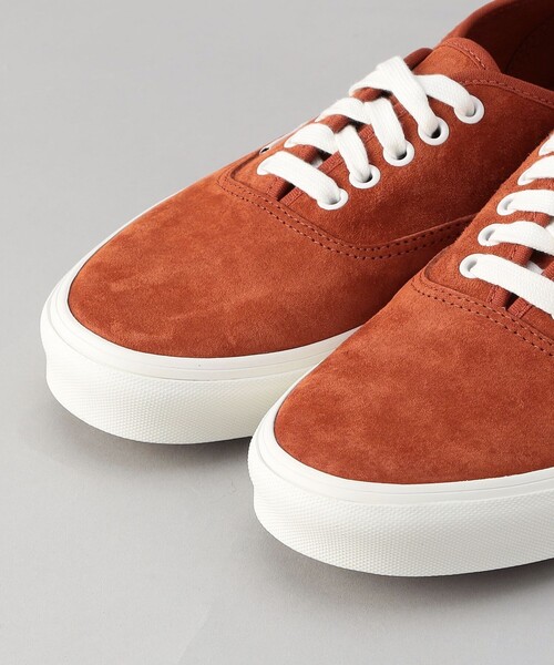 VANS(バンズ)の「<MENS>VANS(ヴァンズ)オーセンティックスウェード(スニーカー・メンズ・オレンジ・26cm/29cm/28.5cm/28cm/27.5cm/27cm/26.5cm)」の6枚目の写真