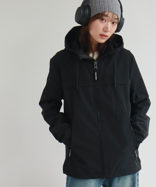 セール】【Calvin Klein/カルバンクライン】HOODED WINDBREAKER/フー