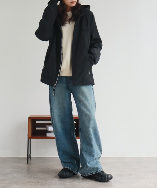 Calvin Klein（カルバン・クライン）の「【Calvin Klein/カルバンクライン】HOODED WINDBREAKER/フーテッドウインドブレーカー（ブルゾン・メンズ・ブラック・S/M/L/XL）」の16枚目の写真