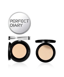 PERFECT DIARY(�p�[�t�F�N�g �_�C�A���[)�̃G�b�Z���X�R���V�[�����O UV �N�b�V�����t�@���f�[�V�������픧 �c���� ������ ���邨�� �ێ� ���Ă��h�~ SPF50+ PA+++ 24g�i�{��+���t�B���j(�t�@���f�[�V����)
