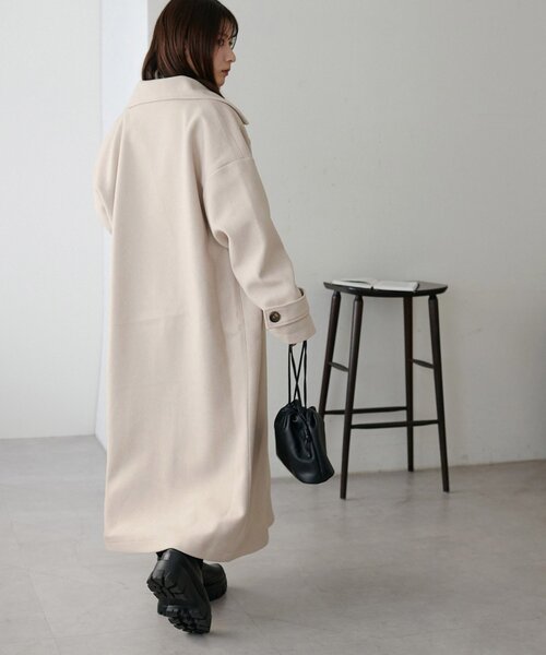セール】【WEB限定】ダブルロングコート（チェスターコート）｜DISCOAT