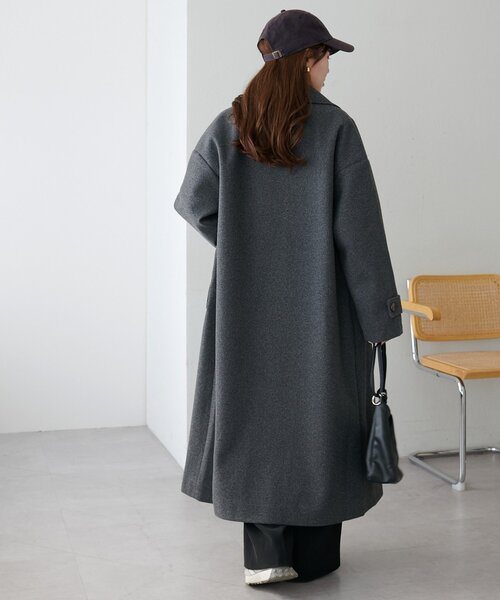 WEB限定】ダブルロングコート（チェスターコート）｜DISCOAT（ディス