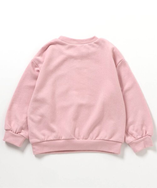 apres les cours（アプレレクール）の「【ジュニア対応】GIRLS転写モチーフトレーナー（スウェット・キッズ・サックスブルー/アイボリー/ピンク・80/90/100/110/120/130/140）」の17枚目の写真