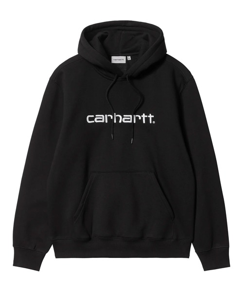 Carhartt WIP(カーハートダブリューアイピー)の「Carhartt WIP/カーハートダブリューアイピー HOODED CARHARTT SWEAT パーカー/プルオーバー フロント刺繍 I030547(パーカー・メンズ・ダークブラウン/ダークネイビー/グレー/ブラック・S/XL/L/M)」の8枚目の写真