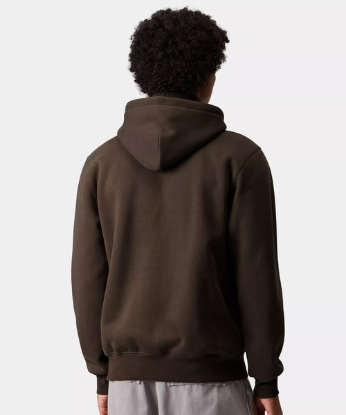 Carhartt WIP(カーハートダブリューアイピー)の「Carhartt WIP/カーハートダブリューアイピー HOODED CARHARTT SWEAT パーカー/プルオーバー フロント刺繍 I030547(パーカー・メンズ・ダークブラウン/ダークネイビー/グレー/ブラック・S/XL/L/M)」の14枚目の写真
