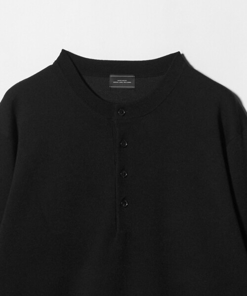 green label relaxing（グリーンレーベルリラクシング）の「ダブルフェイス ヘンリーネック ニット（ニット/セーター・メンズ・モカ/ネイビー/ブラック・M/XL/S/L）」の21枚目の写真
