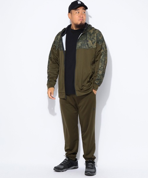 UNDER ARMOUR(アンダーアーマー)の「アンダーアーマー パンツ メンズ 大きいサイズ FITTED アーマーフリース カモ ジョガーパンツ トレーニング ランニング UNDER ARMOUR(その他パンツ・メンズ・ブラック/カーキ・3XL/4XL/5XL)」の10枚目の写真