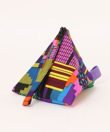 1907%（イチキュウゼロナナ）の「【1907%】 　サンカクポーチ　Ｓ　　    ＜アフリカンプリント＞（ポーチ）」