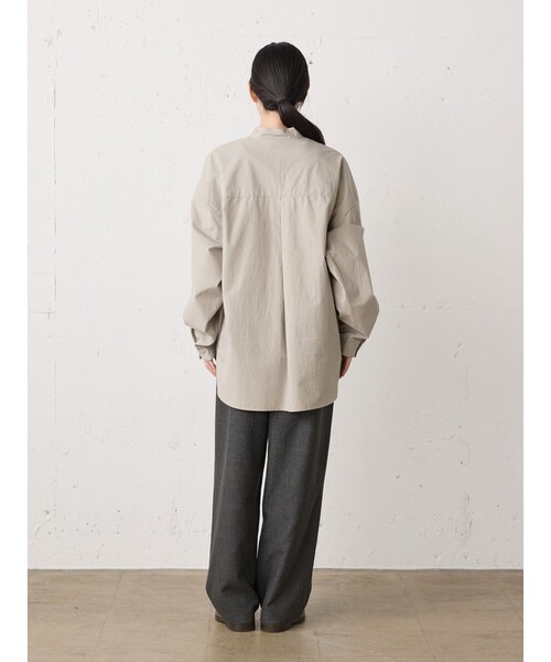 MidiUmi(ミディウミ)の「MidiUmi ワイドスラックスパンツ(その他パンツ・レディース・ブラウン/ブルー系その他/グレー・FREE)」の22枚目の写真