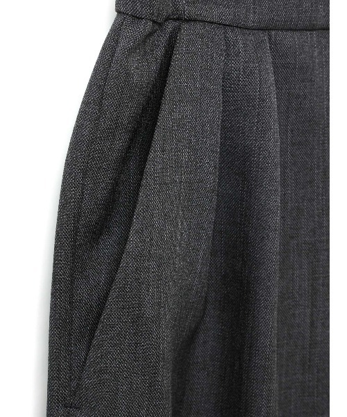 MidiUmi(ミディウミ)の「MidiUmi ワイドスラックスパンツ(その他パンツ・レディース・ブラウン/ブルー系その他/グレー・FREE)」の7枚目の写真