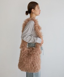 BAYFLOW | [コーデのアクセントに♪]ロングファーショルダーバッグ(ショルダーバッグ)