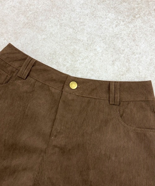 SHEENA(シーナ)の「コーデュロイショートパンツ(その他パンツ・レディース・ブラック/ブラウン/キャメル・M)」の20枚目の写真