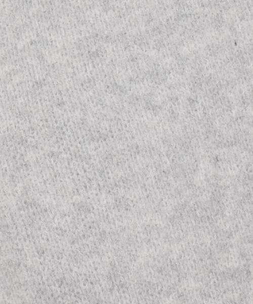 WEGO（ウィゴー）の「WEGO/ベロアリボンニットストール（マフラー・レディース・ライトピンク/ライトグレー/ホワイト・FREE）」の6枚目の写真