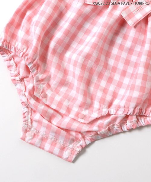 apres les cours(アプレレクール)の「WEB限定お茶犬サスペンダー付ベビーブルマ(その他ベビーウェア・キッズ・グリーン/ピンク・70/80)」の16枚目の写真