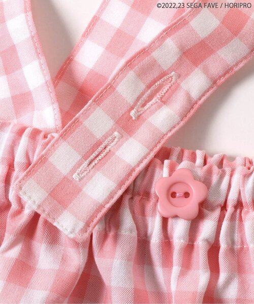 apres les cours(アプレレクール)の「WEB限定お茶犬サスペンダー付ベビーブルマ(その他ベビーウェア・キッズ・グリーン/ピンク・70/80)」の13枚目の写真