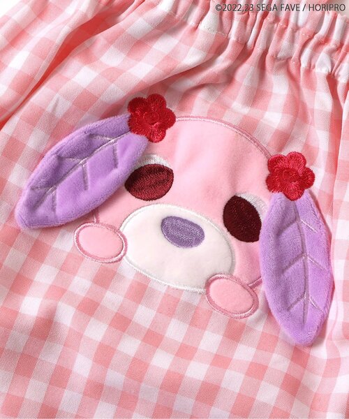 apres les cours(アプレレクール)の「WEB限定お茶犬サスペンダー付ベビーブルマ(その他ベビーウェア・キッズ・グリーン/ピンク・70/80)」の18枚目の写真