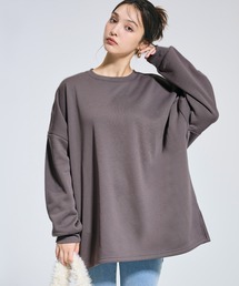 裏起毛ビッグシルエットスウェット