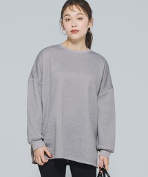 裏起毛ビッグシルエットスウェット