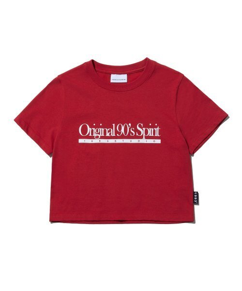 1993STUDIO(1993スタジオ)の「オリジナル90SレギュラーTシャツ_レッド(Tシャツ/カットソー・レディース・その他・FREE)」の2枚目の写真