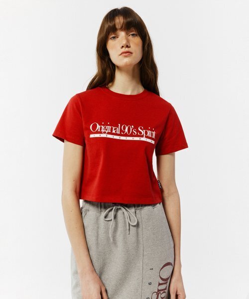 1993STUDIO(1993スタジオ)の「オリジナル90SレギュラーTシャツ_レッド(Tシャツ/カットソー・レディース・その他・FREE)」の4枚目の写真