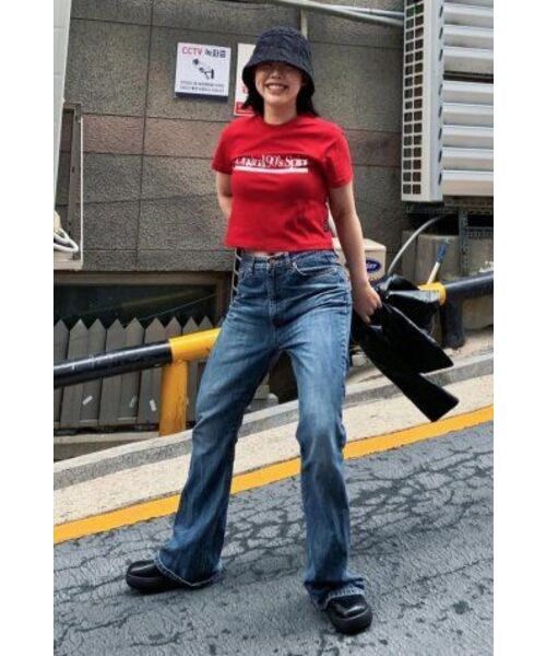 1993STUDIO(1993スタジオ)の「オリジナル90SレギュラーTシャツ_レッド(Tシャツ/カットソー・レディース・その他・FREE)」の18枚目の写真