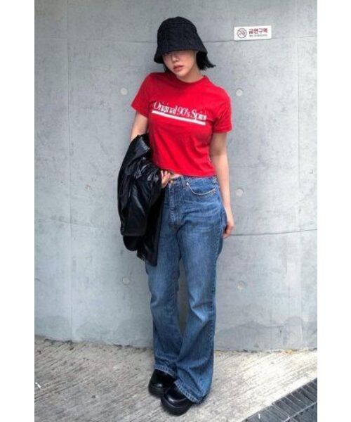 1993STUDIO(1993スタジオ)の「オリジナル90SレギュラーTシャツ_レッド(Tシャツ/カットソー・レディース・その他・FREE)」の20枚目の写真