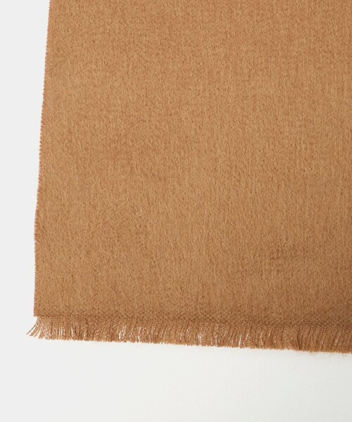 green label relaxing（グリーンレーベルリラクシング）の「＜INCALPACA TPX＞BABYSURI マフラー（マフラー・メンズ・ブラック/ブラウン系・FREE）」の6枚目の写真