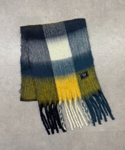 CPCM（シーピーシーエム）の「アソート柄バルキーマフラー（マフラー・レディース・ブラック/ベージュ/ネイビー・FREE）」の8枚目の写真