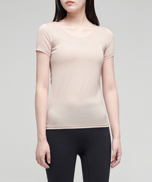 MUSINSA STANDARD WOMAN（ムシンサスタンダードウーマン）の「[Cool Tandard] Women's Crew Neck Undershirt [Light Beige]（インナーウェア/肌着）」