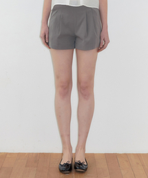 Double Tuck Shorts (Grey)