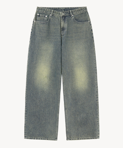VTWO(ブイツー)の「バルーンフィットカーブドワイドデニムパンツ (サンド)(デニムパンツ・レディース・その他・SMALL/MEDIUM/LARGE)」の2枚目の写真
