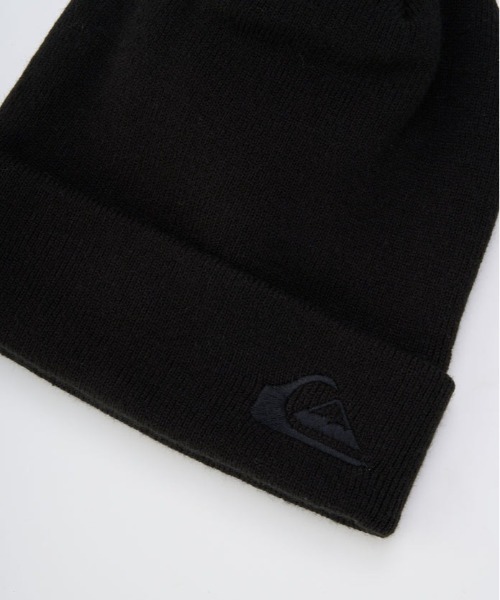 Quiksilver(クイックシルバー)の「QUIKSILVER/クイックシルバー ビーニー WR 2WAY BEANIE QBE254302(ニットキャップ/ビーニー・メンズ・ブラック/アイボリー/ヘザーグレー・FREE)」の12枚目の写真