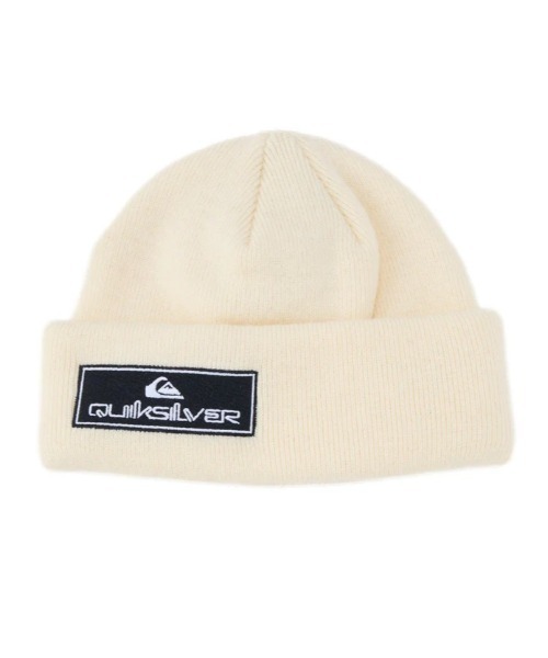 Quiksilver(クイックシルバー)の「QUIKSILVER/クイックシルバー ビーニー WR 2WAY BEANIE QBE254302(ニットキャップ/ビーニー・メンズ・ブラック/アイボリー/ヘザーグレー・FREE)」の5枚目の写真