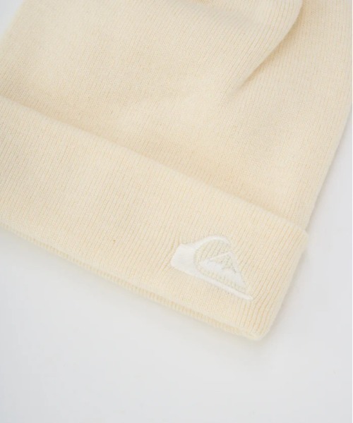 Quiksilver(クイックシルバー)の「QUIKSILVER/クイックシルバー ビーニー WR 2WAY BEANIE QBE254302(ニットキャップ/ビーニー・メンズ・ブラック/アイボリー/ヘザーグレー・FREE)」の7枚目の写真