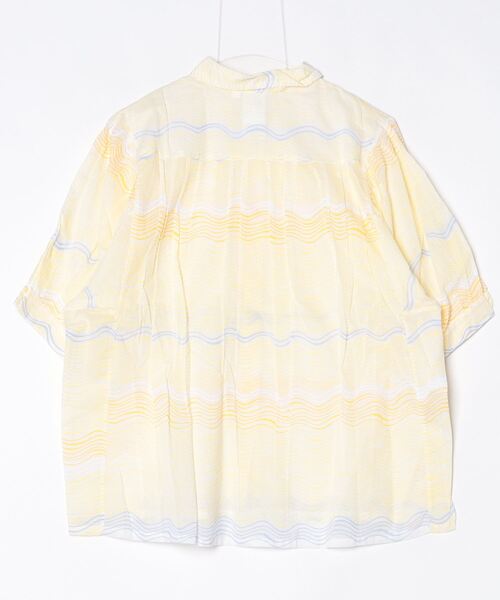 Thierry Colson（ティエリーコルソン）の「【KS】【THIERRY COLSON/ティエリーコルソン】WAVE PATTERN SHIRTS（シャツ/ブラウス・レディース・その他1・SMALL）」の2枚目の写真