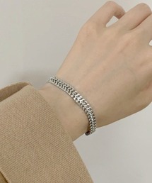 yu-ka（ユーカ）の「YU-KA:ワイドチェーンブレスレット wide chain bracelet（ブレスレット）」