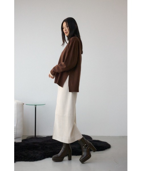 AZUL by moussy(アズールバイマウジー)の「エンジニアプラットフォームショートブーツ 靴(ブーツ・レディース・ブラック/ブラウン・SMALL/MEDIUM/LARGE)」の17枚目の写真