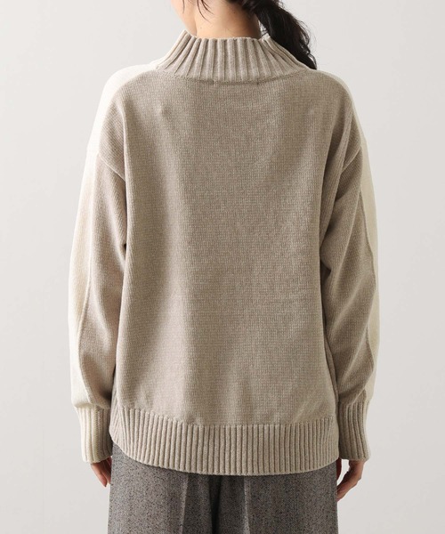 セール】モールバイカラーハイネックニット（ニット/セーター