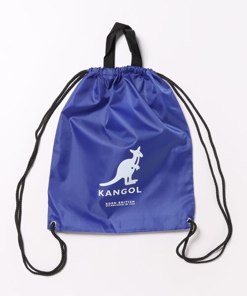 KANGOL(カンゴール)の「【KANGOL】ナップサック KGSA-BG00299(バックパック/リュック・メンズ・ブラック/ブルー/ネイビー・FREE)」の3枚目の写真