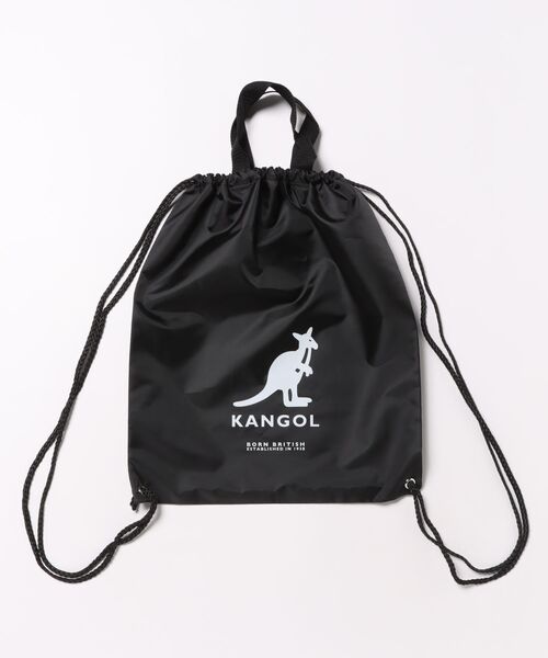 KANGOL(カンゴール)の「【KANGOL】ナップサック KGSA-BG00299(バックパック/リュック・メンズ・ブラック/ブルー/ネイビー・FREE)」の2枚目の写真