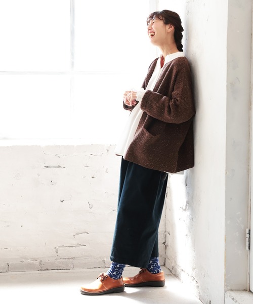 ソウルベリー　Lサイズ　店長がつくった、ブラウニーなカーディガン 店長がつくった、ブラウニーなカーディガン（カーディガン/ボレロ