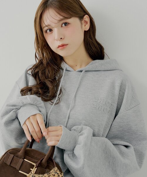 スウェットバルーンミニワンピース Chico（チコ）の「スウェットバルーンミニワンピース（ワンピース