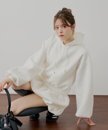 Chico（チコ）の「スウェットバルーンミニワンピース（ワンピース