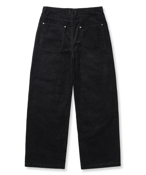 BROWNBREATH(ブラウンブレス)の「DOUBLE KNEE CORDUROY PANTS - BLACK(その他パンツ・レディース・その他・SMALL/MEDIUM/LARGE/X-LARGE)」の2枚目の写真