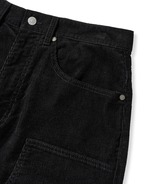 BROWNBREATH(ブラウンブレス)の「DOUBLE KNEE CORDUROY PANTS - BLACK(その他パンツ・レディース・その他・SMALL/MEDIUM/LARGE/X-LARGE)」の4枚目の写真