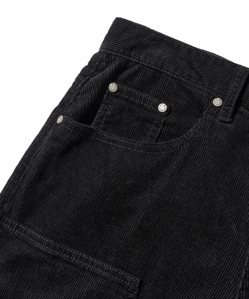 BROWNBREATH(ブラウンブレス)の「DOUBLE KNEE CORDUROY PANTS - BLACK(その他パンツ・レディース・その他・SMALL/MEDIUM/LARGE/X-LARGE)」の5枚目の写真