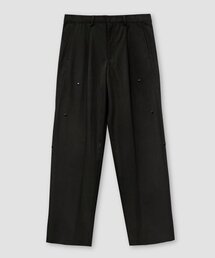 WINDER（ワインダー）の「SNAP DETACHABLE CARGO RAW PANTS - BLACK（その他パンツ）」